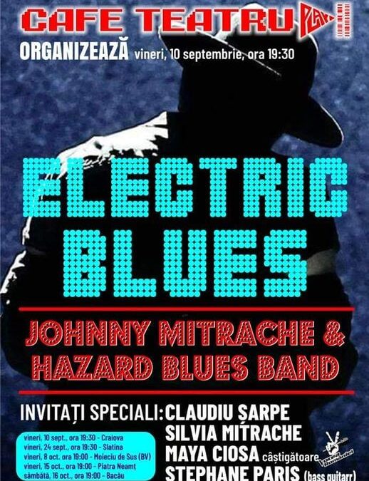 Johnny Mitrache se întoarce în România. Johnny Mitrache & Hazard Blues Band. Turneu