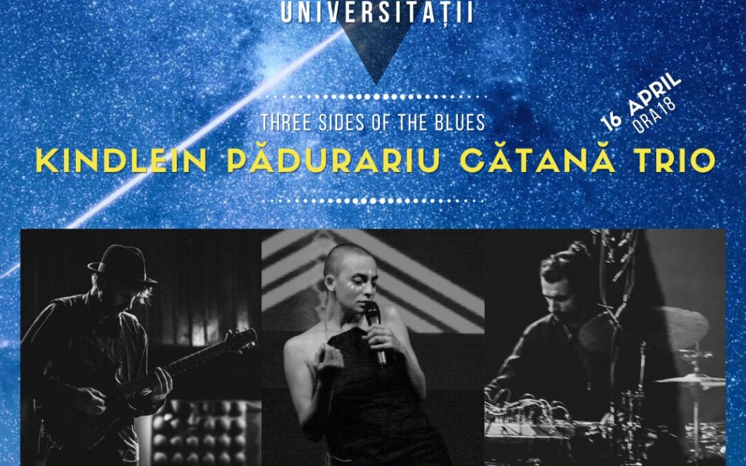 URBAN BLUES FEST BUCUREȘTI, Spring Edition@ The PUB Universității. Three Side of the Blues. Kindlein Pădurariu Catană Trio