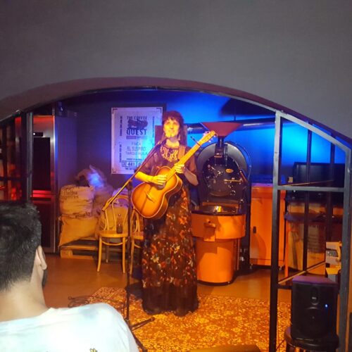 Video/Cristina Lupu în concert la Uzina Coffee