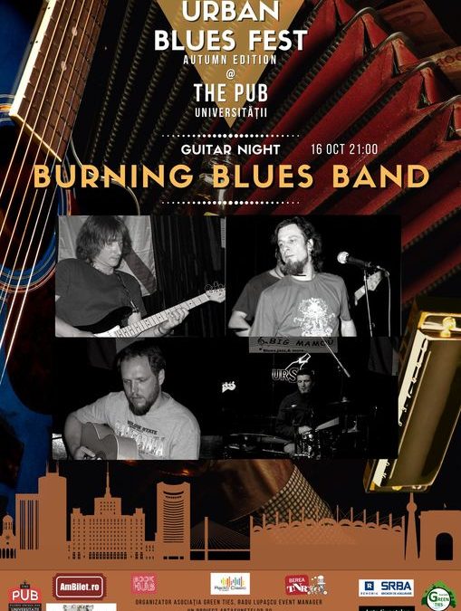 URBAN BLUES FEST, AUTUMN EDITION. Burning Blues Band. La The PUB Universității