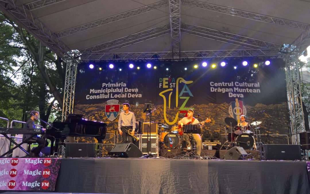Deva Jazz Fest 2023. David Luca Trio feat Vaughn Roberts. Tineri merituoși