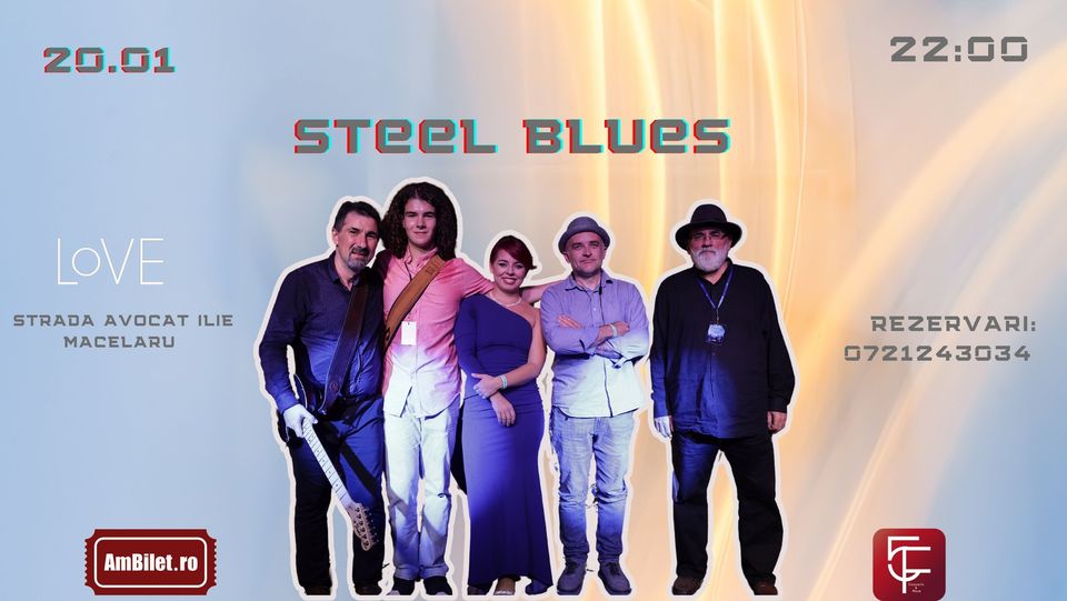 Steel Blues în concert la Love Bar din Sibiu