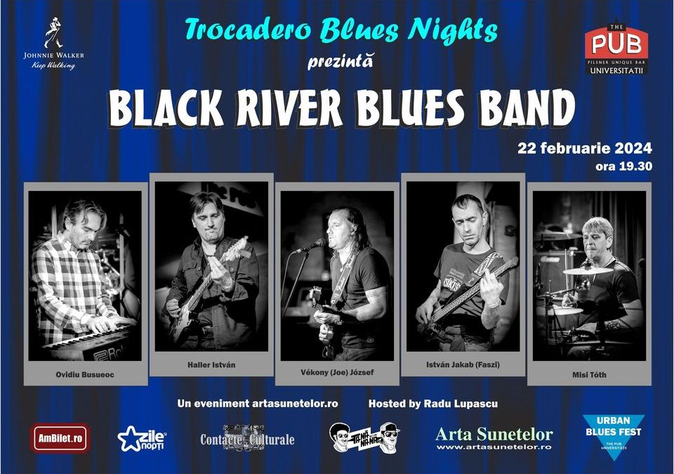 Trocadero Blues Nights. Black River Blues Band