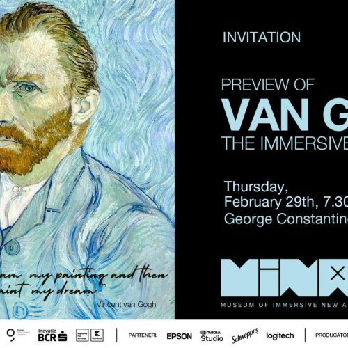 MINA anunÈ›Äƒ lansarea spectacolului  â€žVan Gogh, The Immersive Showâ€�