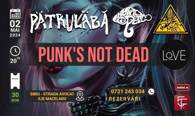 Punk`s Not Dead. Love Bar Sibiu