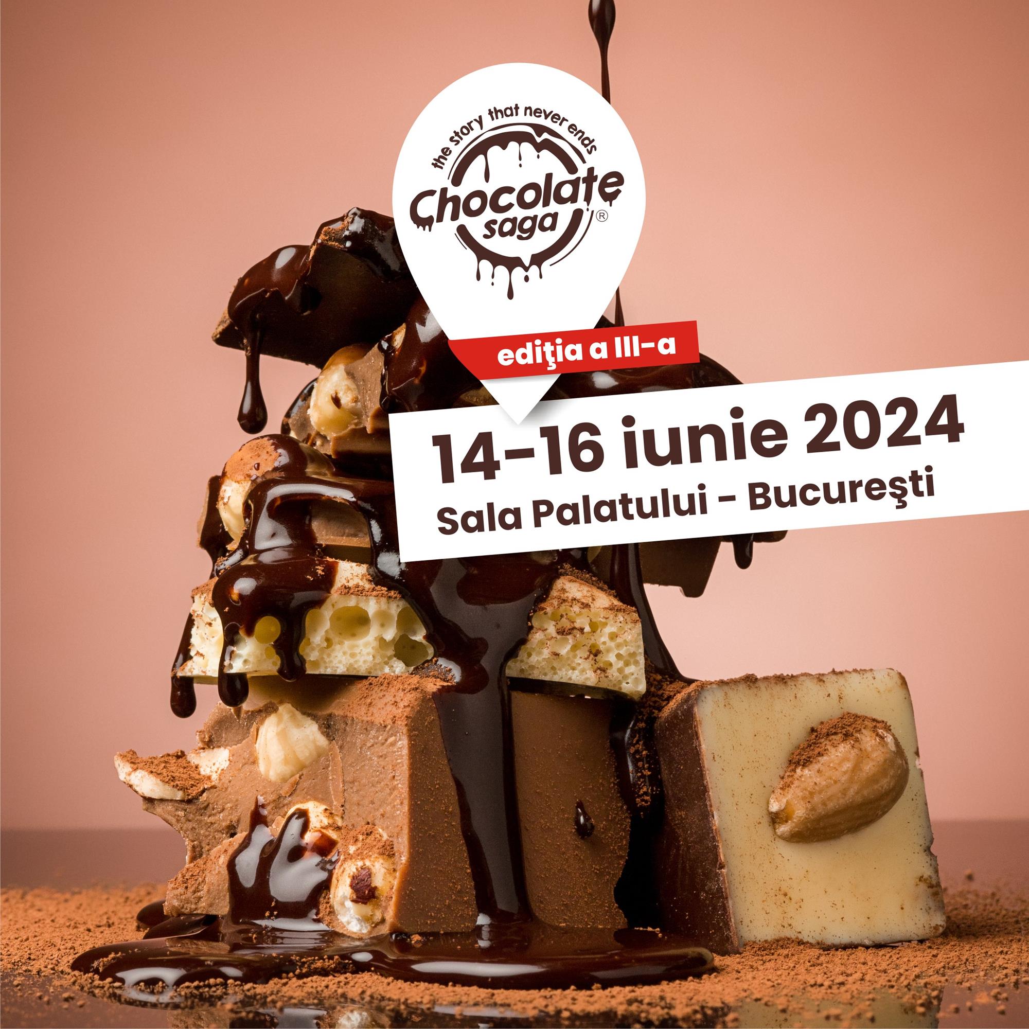 Chocolate Saga devine expoziție internațională. Ediție internațională a Festivalului Ciocolatei. Invitație